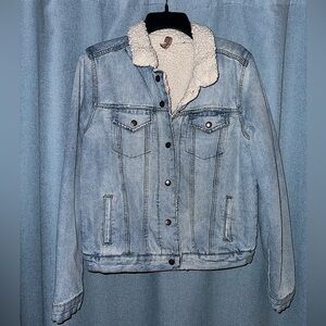 Highway Jean Women’s Sherpa Lined Jean Jacket